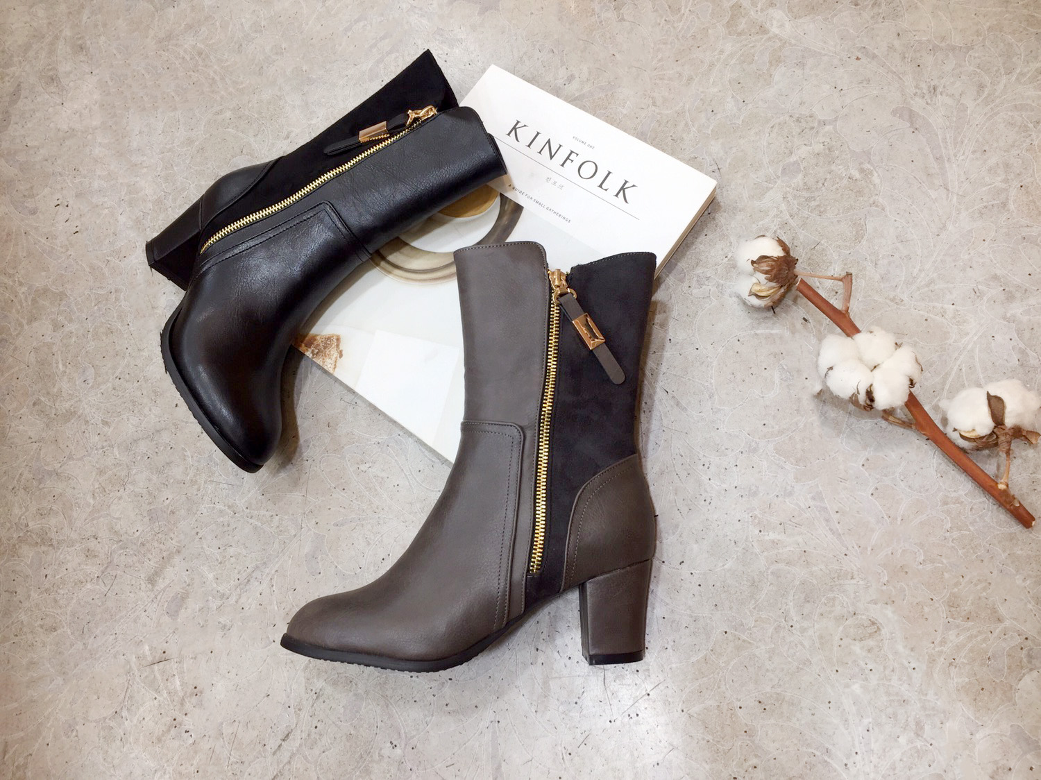 6cm Range Stretch Mohair Comfortable Suede Leather