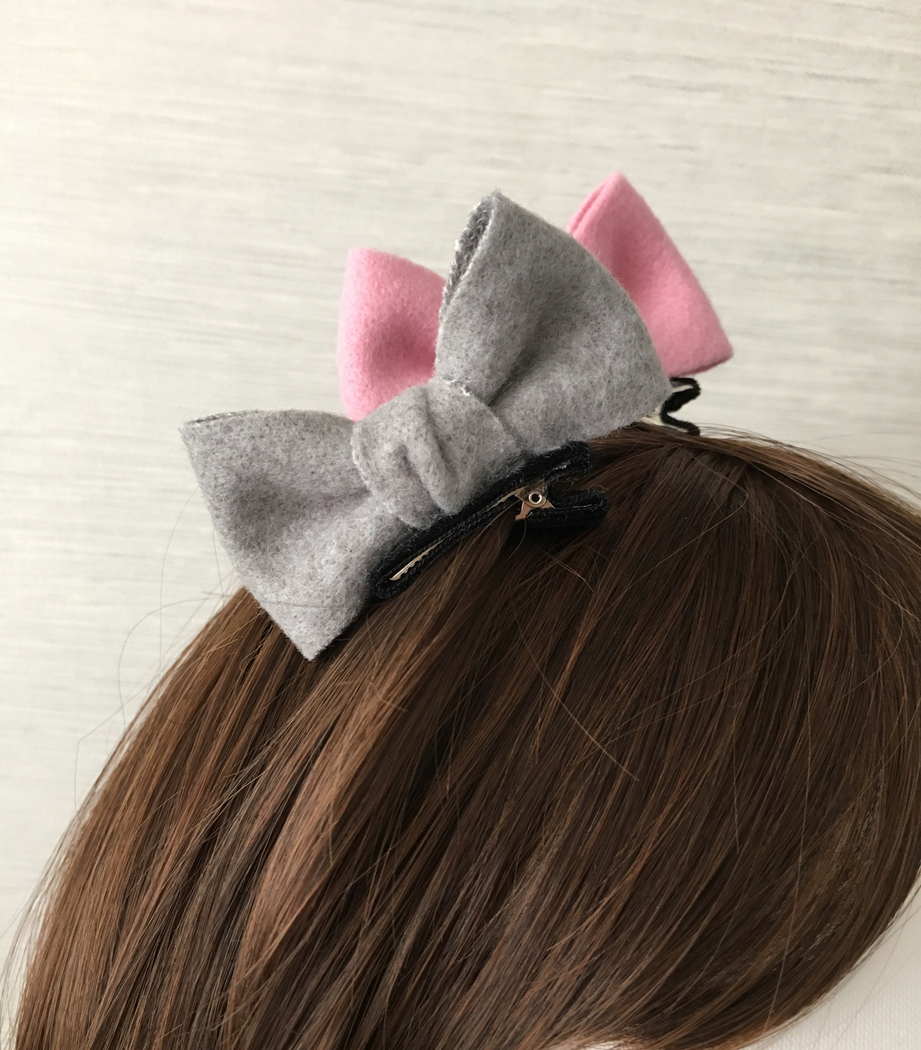 Hair Accessories Bunny pins Non-slip pins Infants,