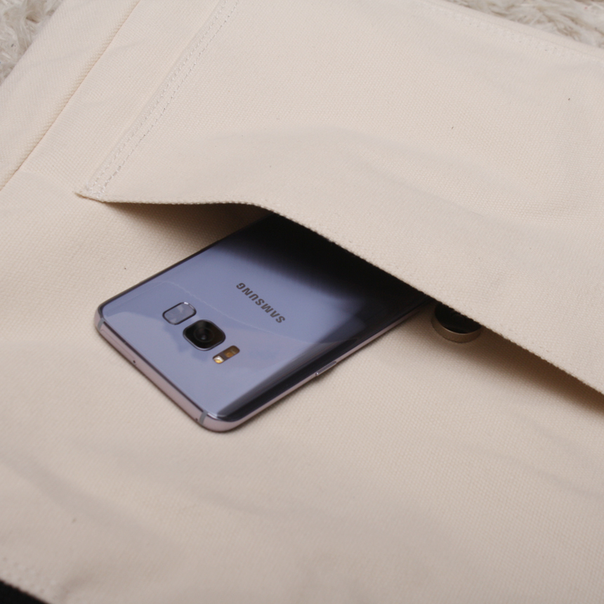 Lettering Eco Bag Daily Bag Couple Women Travel Cr