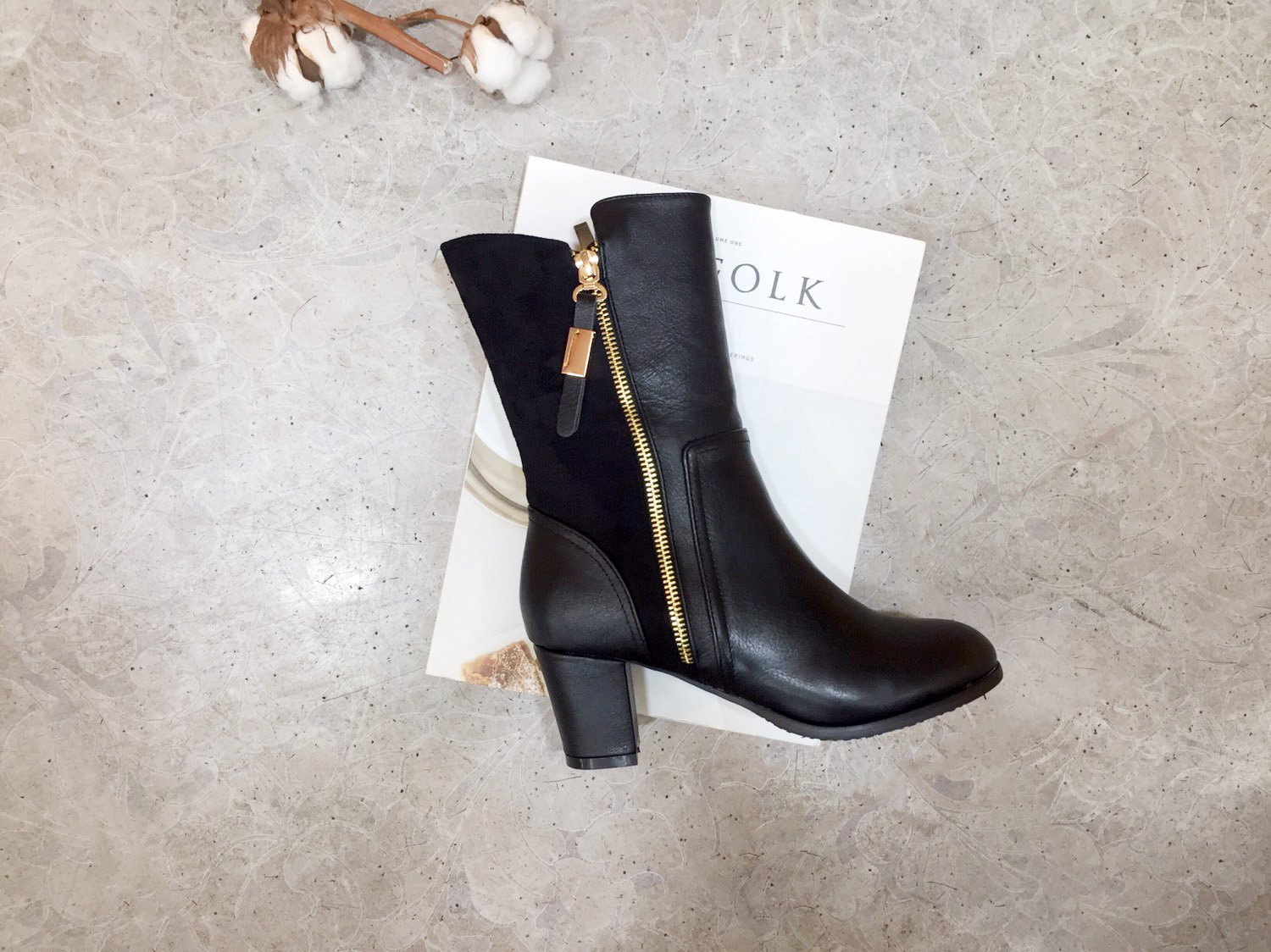 6cm Range Stretch Mohair Comfortable Suede Leather