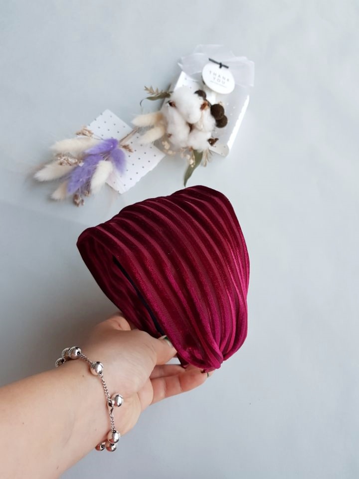Hair Accessories Velvet Wide Hair Bands
