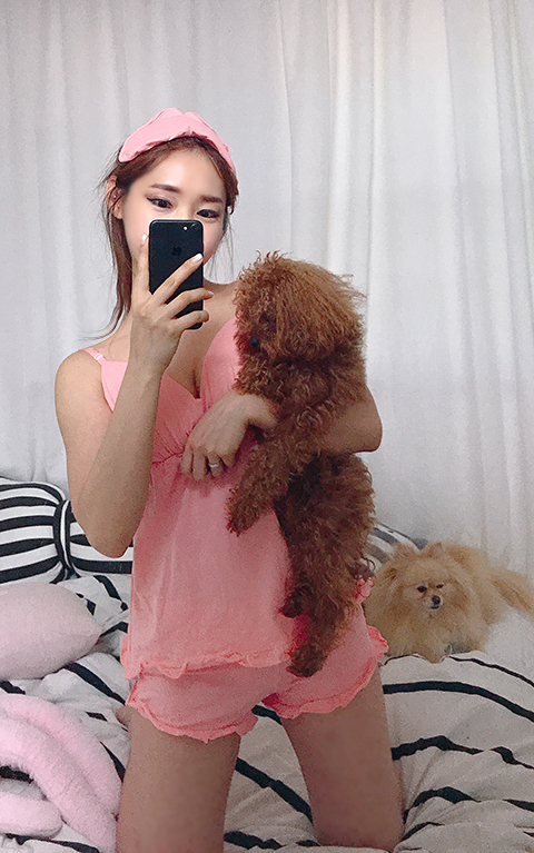 Same day shipping ruffle pajama lining 3-piece set