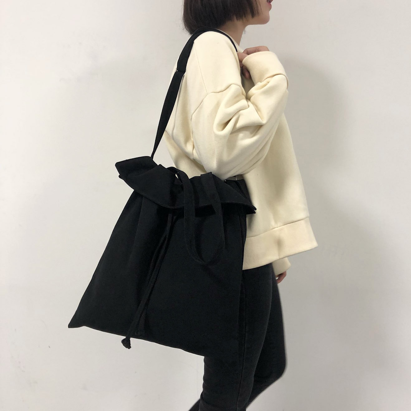 Ribbon Wrinkle Eco Bag Unknown Plan Apgar Women Ma