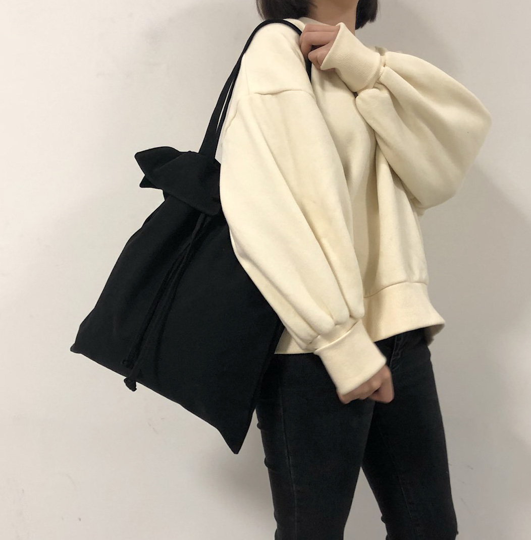 Ribbon Wrinkle Eco Bag Unknown Plan Apgar Women Ma