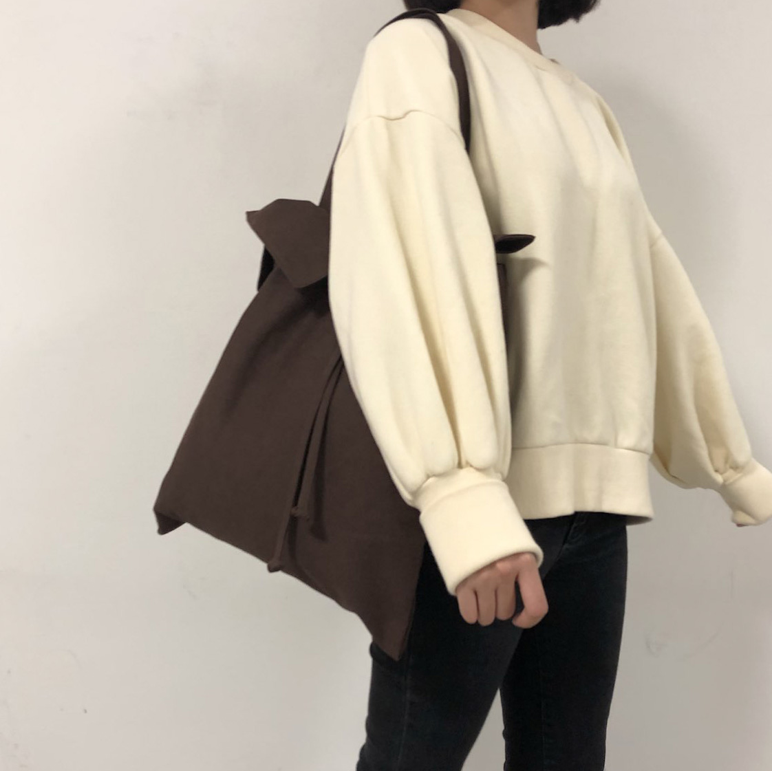 Ribbon Wrinkle Eco Bag Unknown Plan Apgar Women Ma