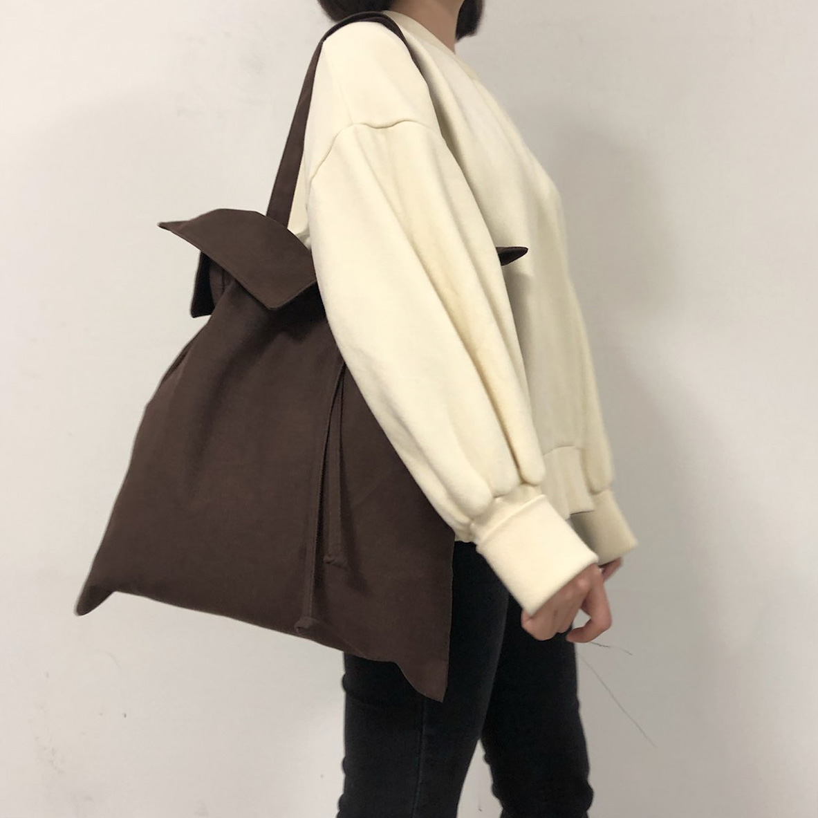Ribbon Wrinkle Eco Bag Unknown Plan Apgar Women Ma