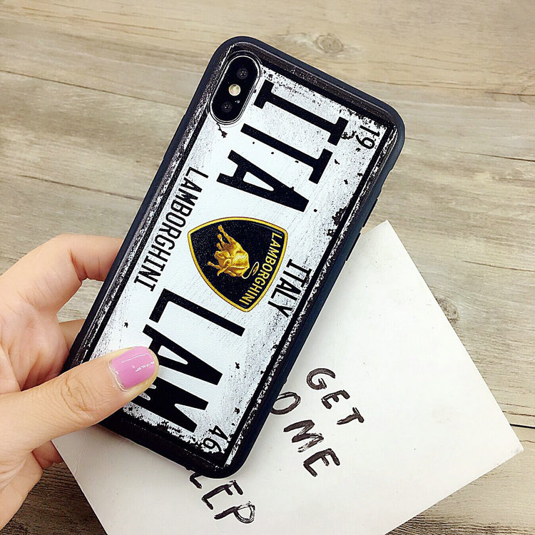 Unusual iPhone X Case License Plate
