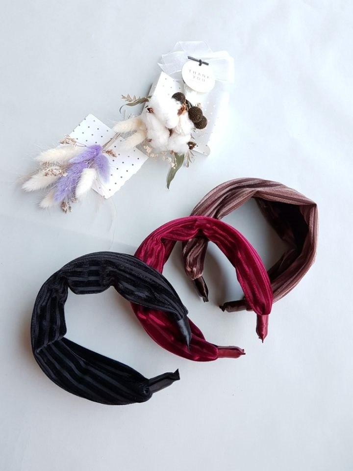 Hair Accessories Velvet Wide Hair Bands