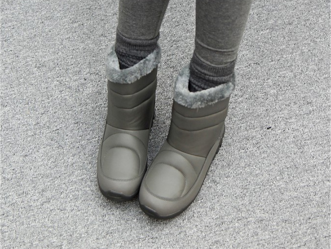Women's middle padded winter boots 3color TTK-0