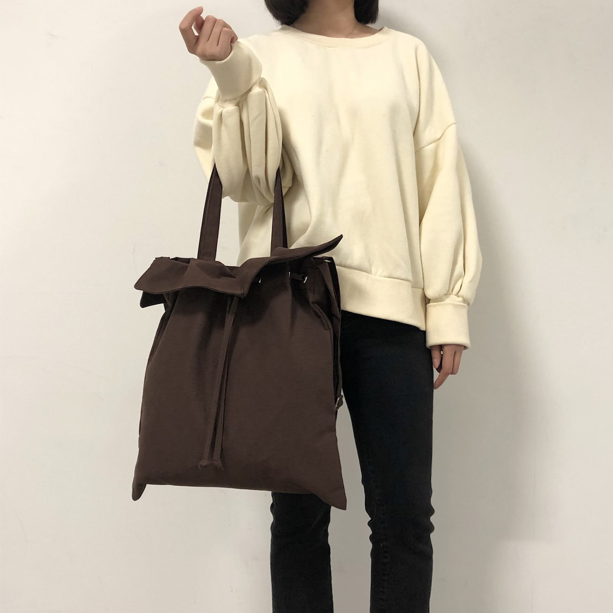 Ribbon Wrinkle Eco Bag Unknown Plan Apgar Women Ma