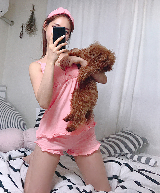 Same day shipping ruffle pajama lining 3-piece set