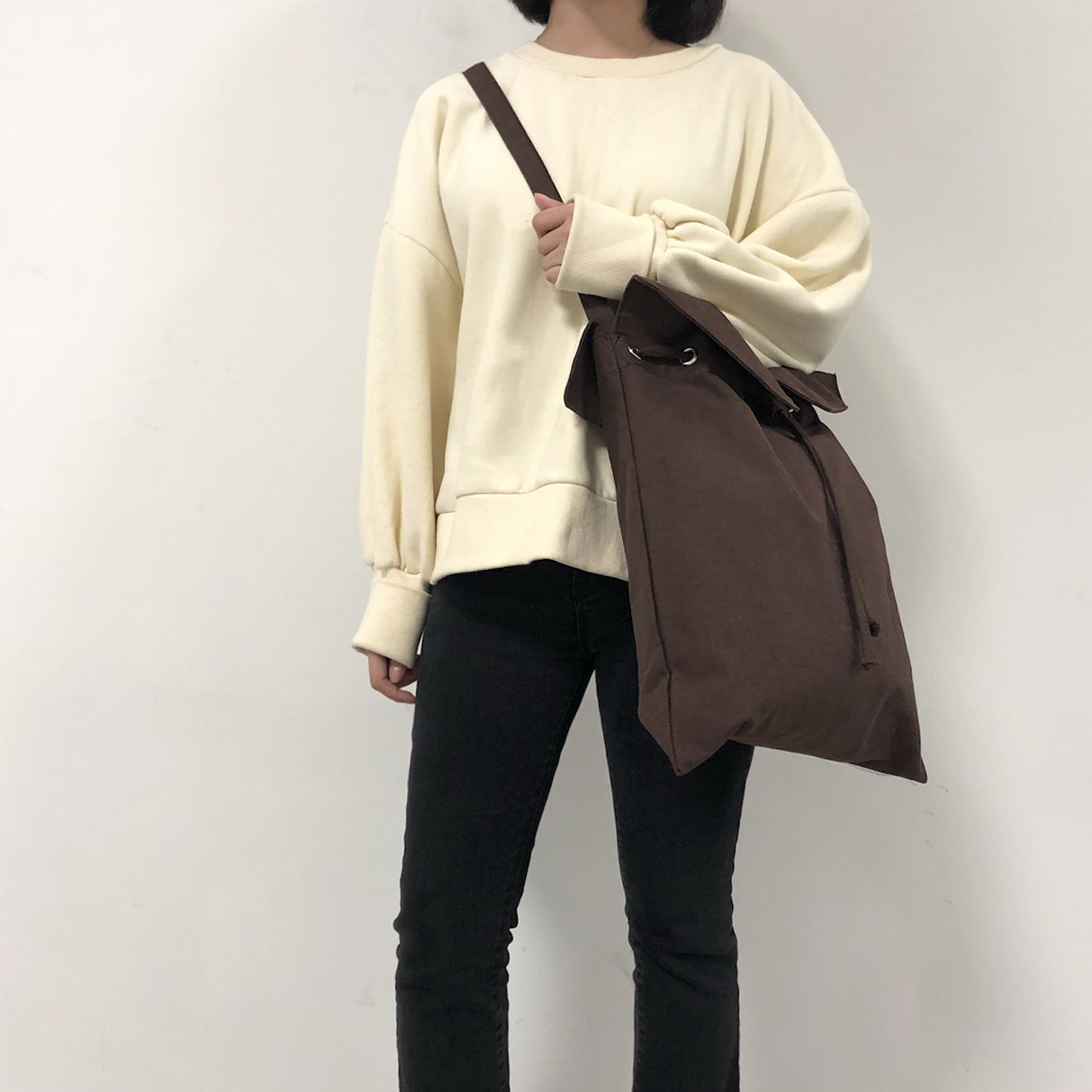Ribbon Wrinkle Eco Bag Unknown Plan Apgar Women Ma
