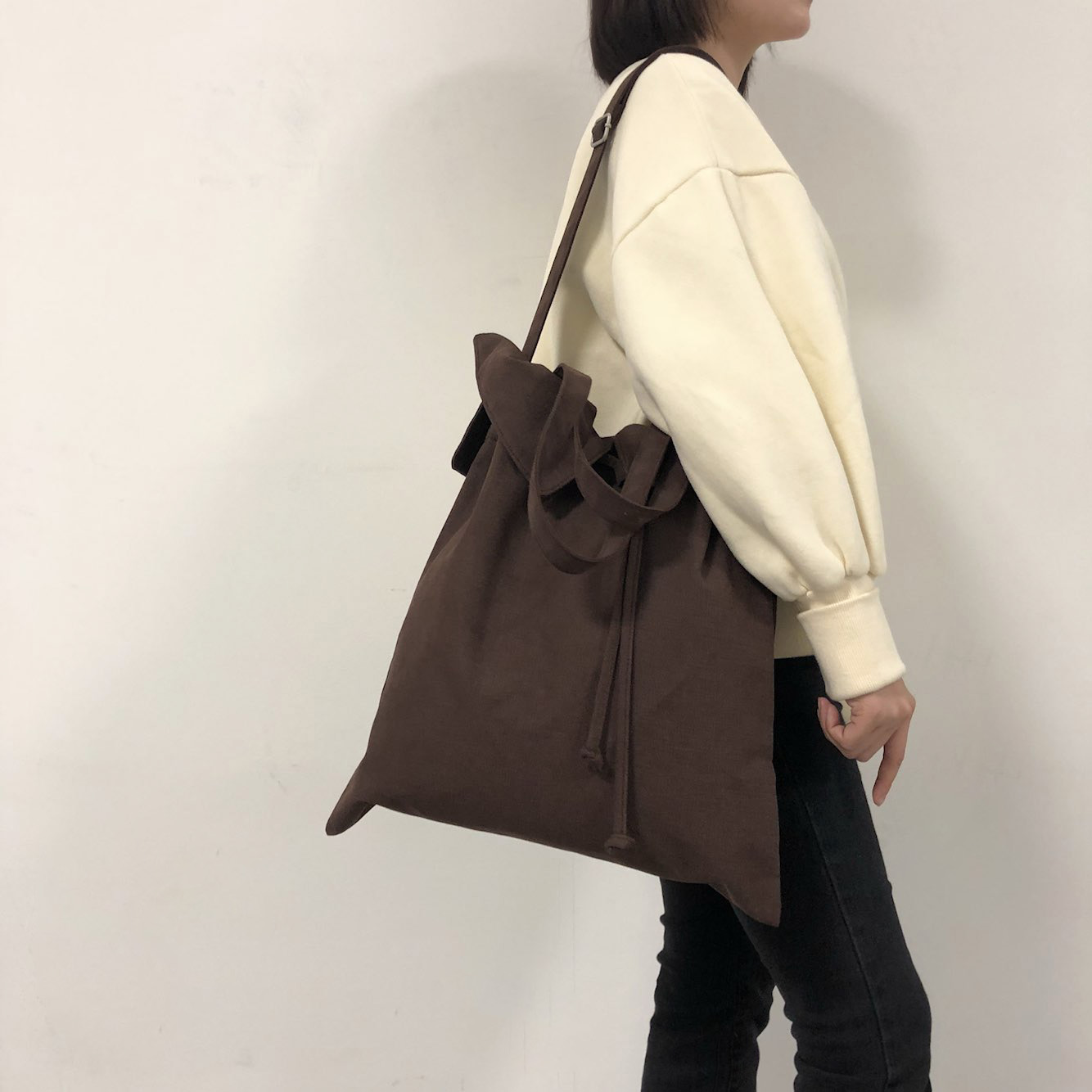 Ribbon Wrinkle Eco Bag Unknown Plan Apgar Women Ma