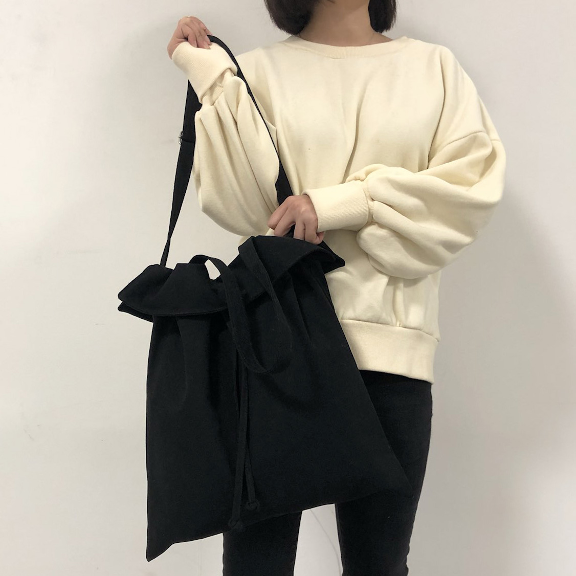 Ribbon Wrinkle Eco Bag Unknown Plan Apgar Women Ma