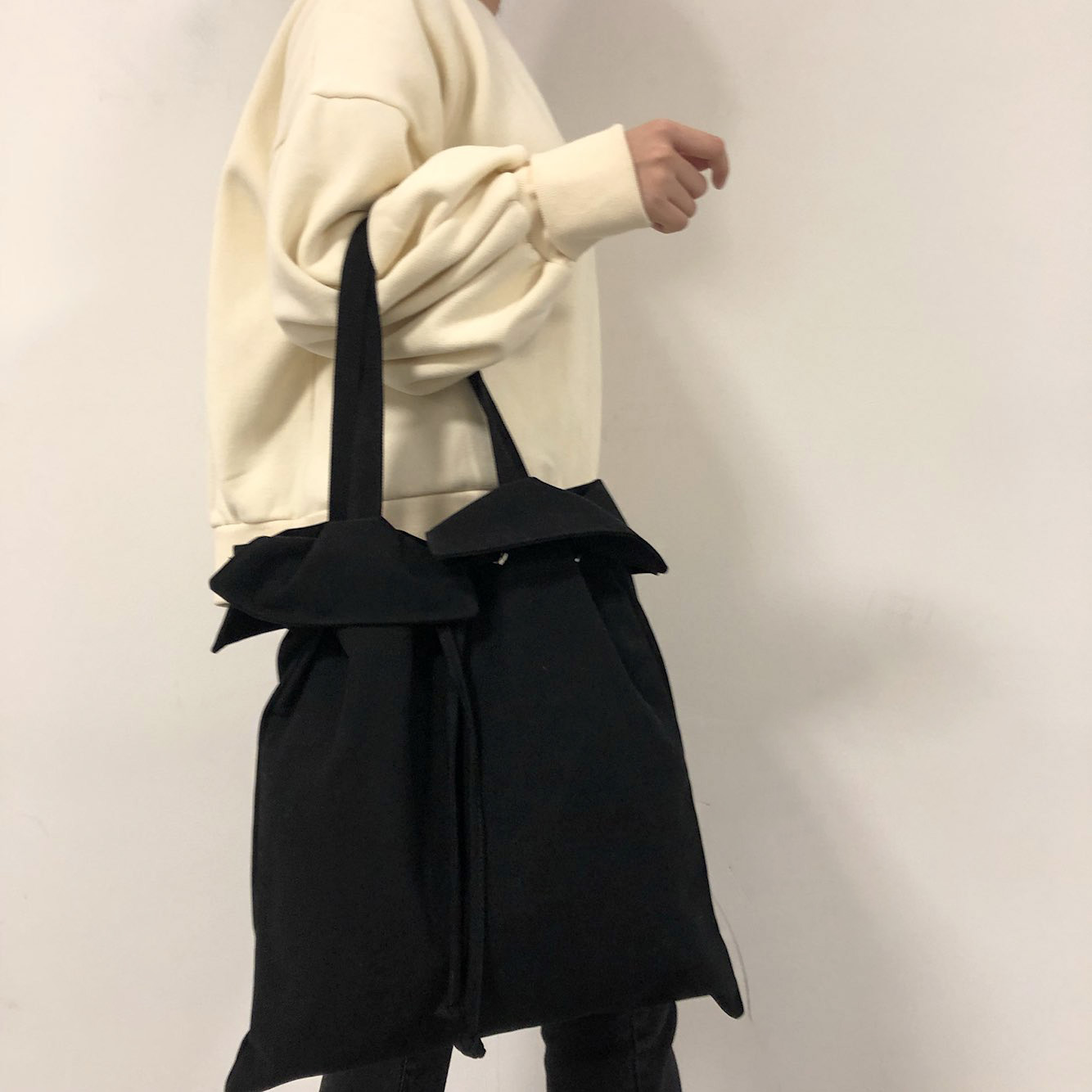 Ribbon Wrinkle Eco Bag Unknown Plan Apgar Women Ma