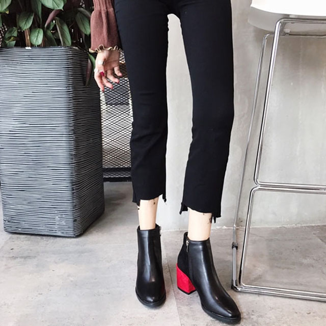 RN suede colors Angle Boots Women's Ankle Girls