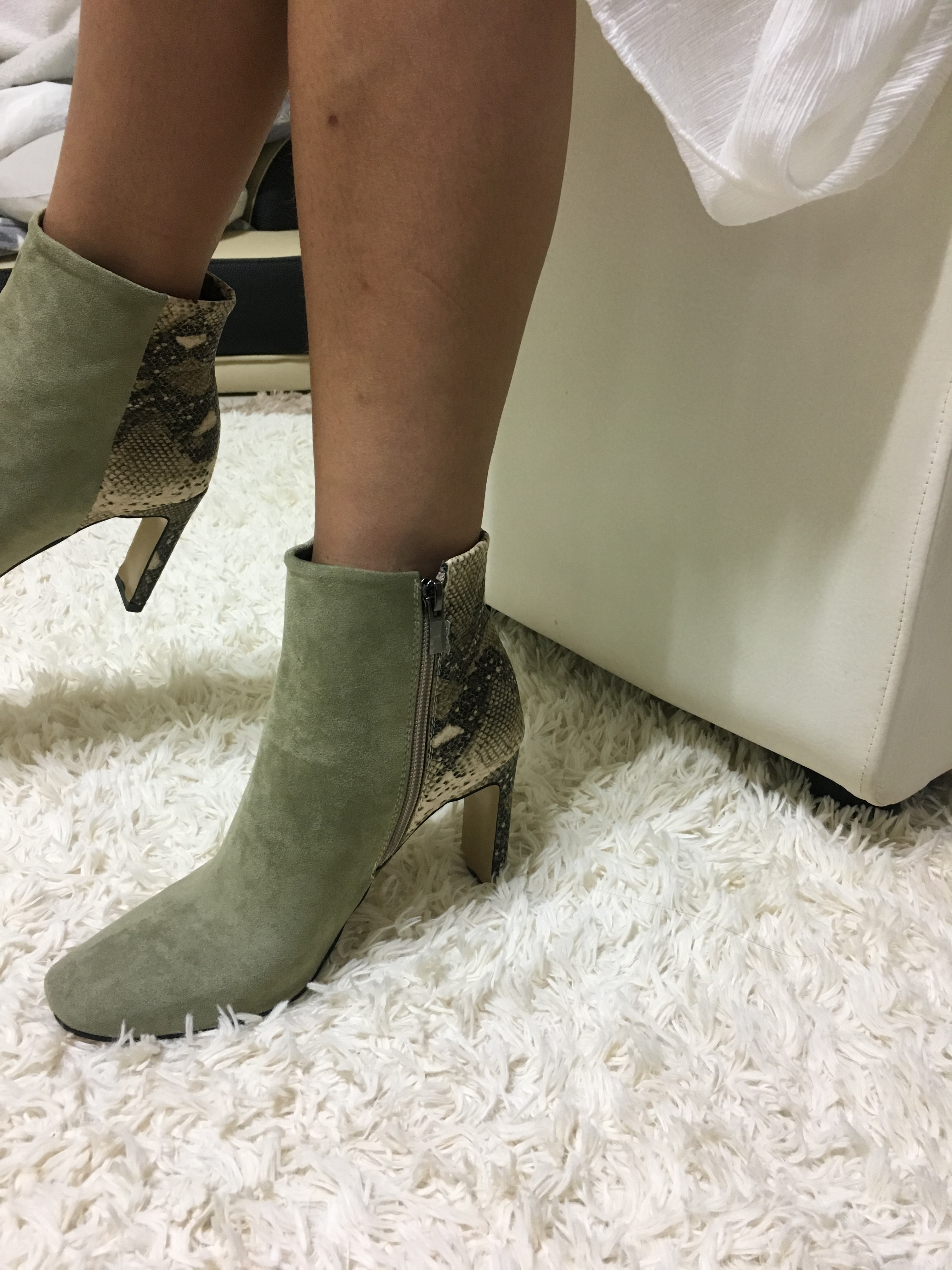 Suede vampi angle boots casual design ganji shoes 