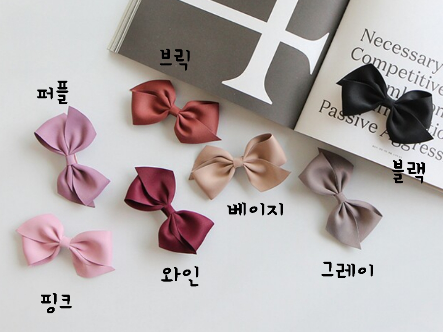 Hair Accessories New 3 days Soblie Ribbon Hairpin 