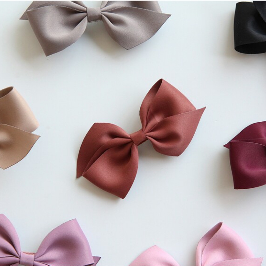 Hair Accessories New 3 days Soblie Ribbon Hairpin 