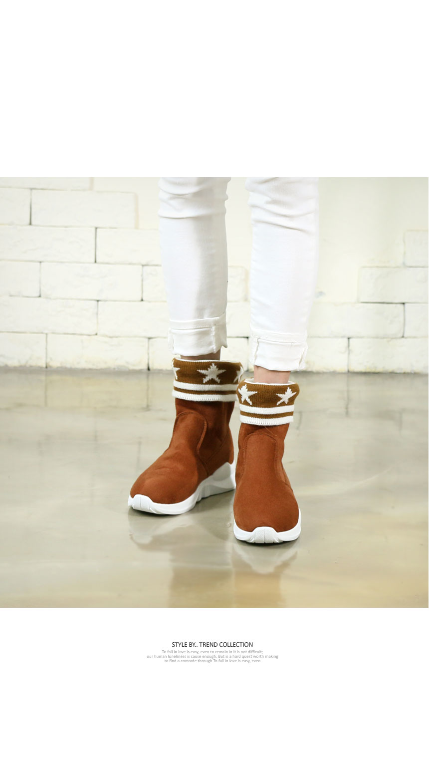 Suede casual Ankle boots 875 angle unique design