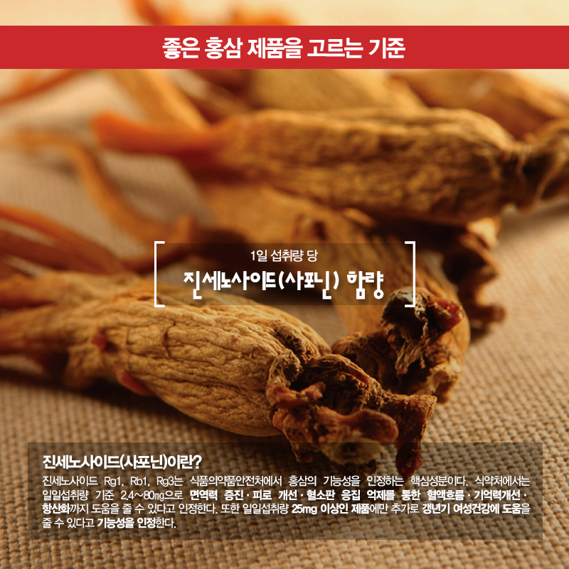 Korea Ginseng Mega Red Ginseng 25 Vitamin Angels H