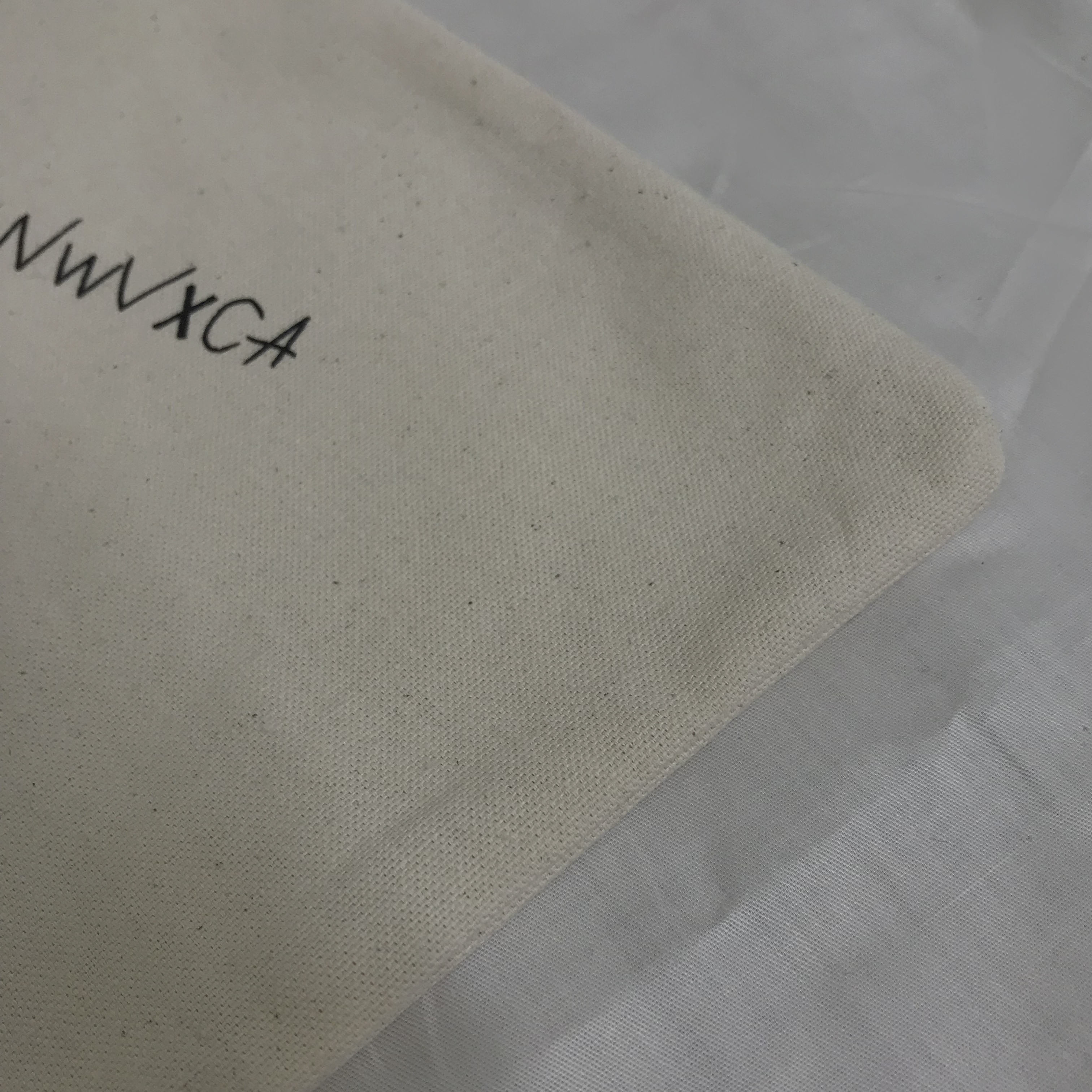 New Wave Drawing Eco Bag Back Canvas Bag Daily Wom