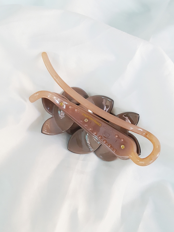 Hair Accessories French pin blossom banana half ha