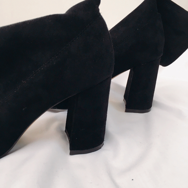 Suede Leather Span Angle Socks Boots 2TYPE Luxury 