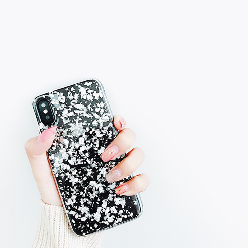 Gold iPhone 8 shiny case plus card storage Popular