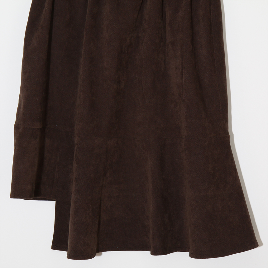 Velvet Long Pleated Flare A Line Pleated Fall Skir