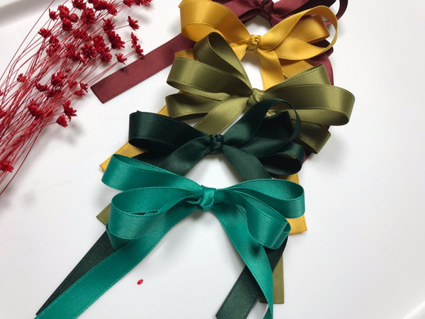 Hair Accessories NEW Autumn Color Volume Ribbon Pi