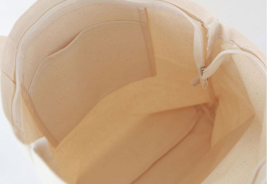 Rugged Denim Pocket Zipper Eco Bag Backpack Women&