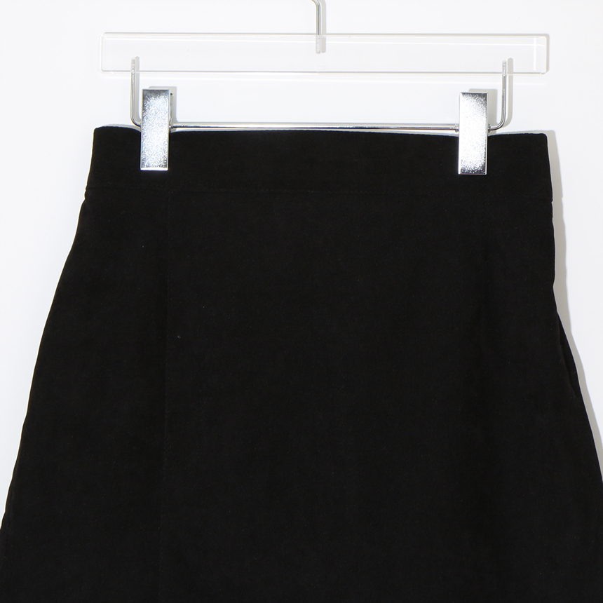 Velvet Long Pleated Flare A Line Pleated Fall Skir