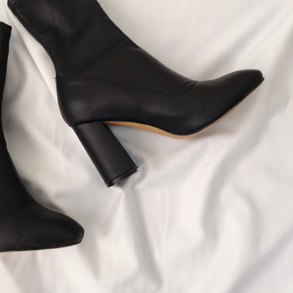 Suede Leather Span Angle Socks Boots 2TYPE Luxury 