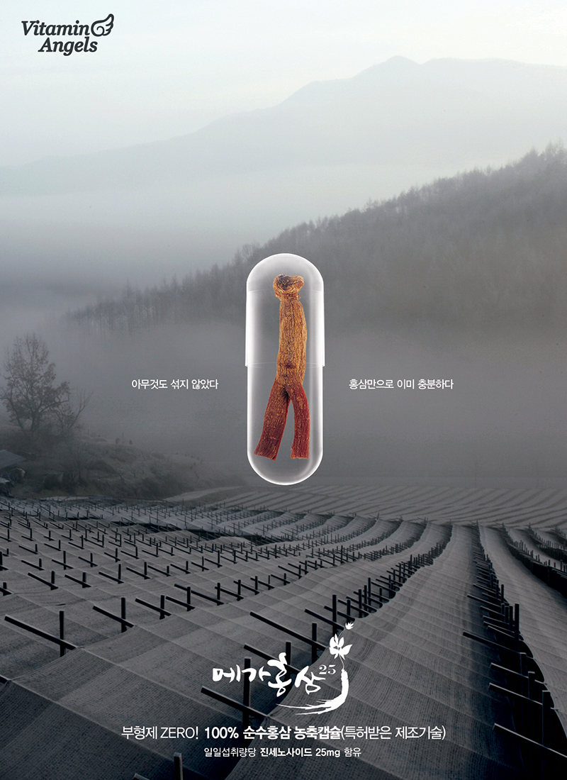 Korea Ginseng Mega Red Ginseng 25 Vitamin Angels H