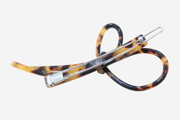Hair Accessories Ribbon Knot Leopard Point Pin Fre