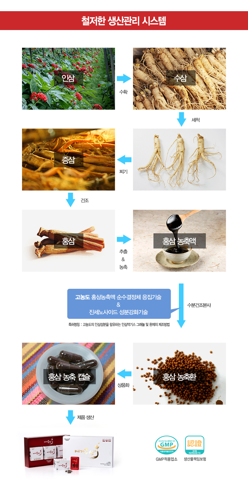 Korea Ginseng Mega Red Ginseng 25 Vitamin Angels H