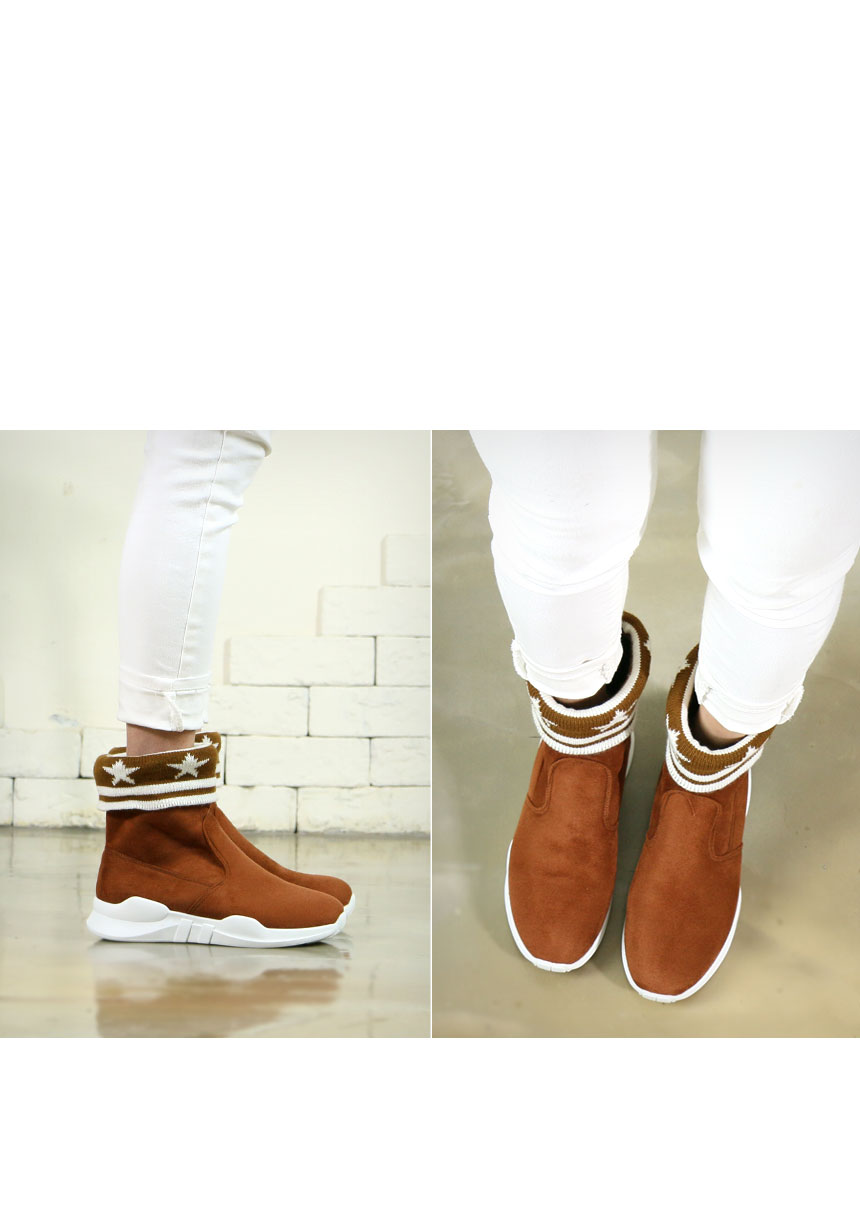 Suede casual Ankle boots 875 angle unique design