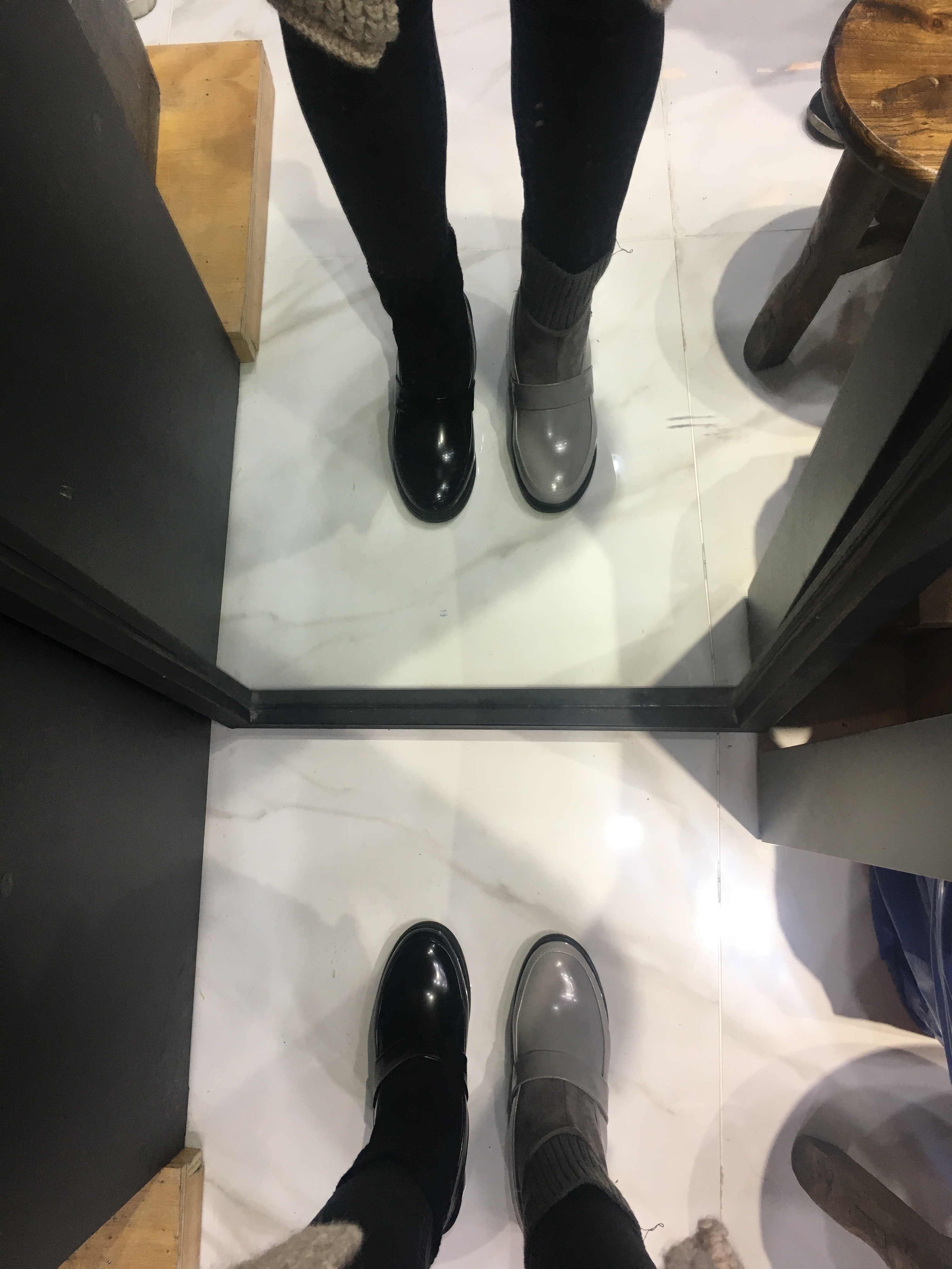 Knit Angle Boots 2017FW Autumn Brand Boots Skinny 