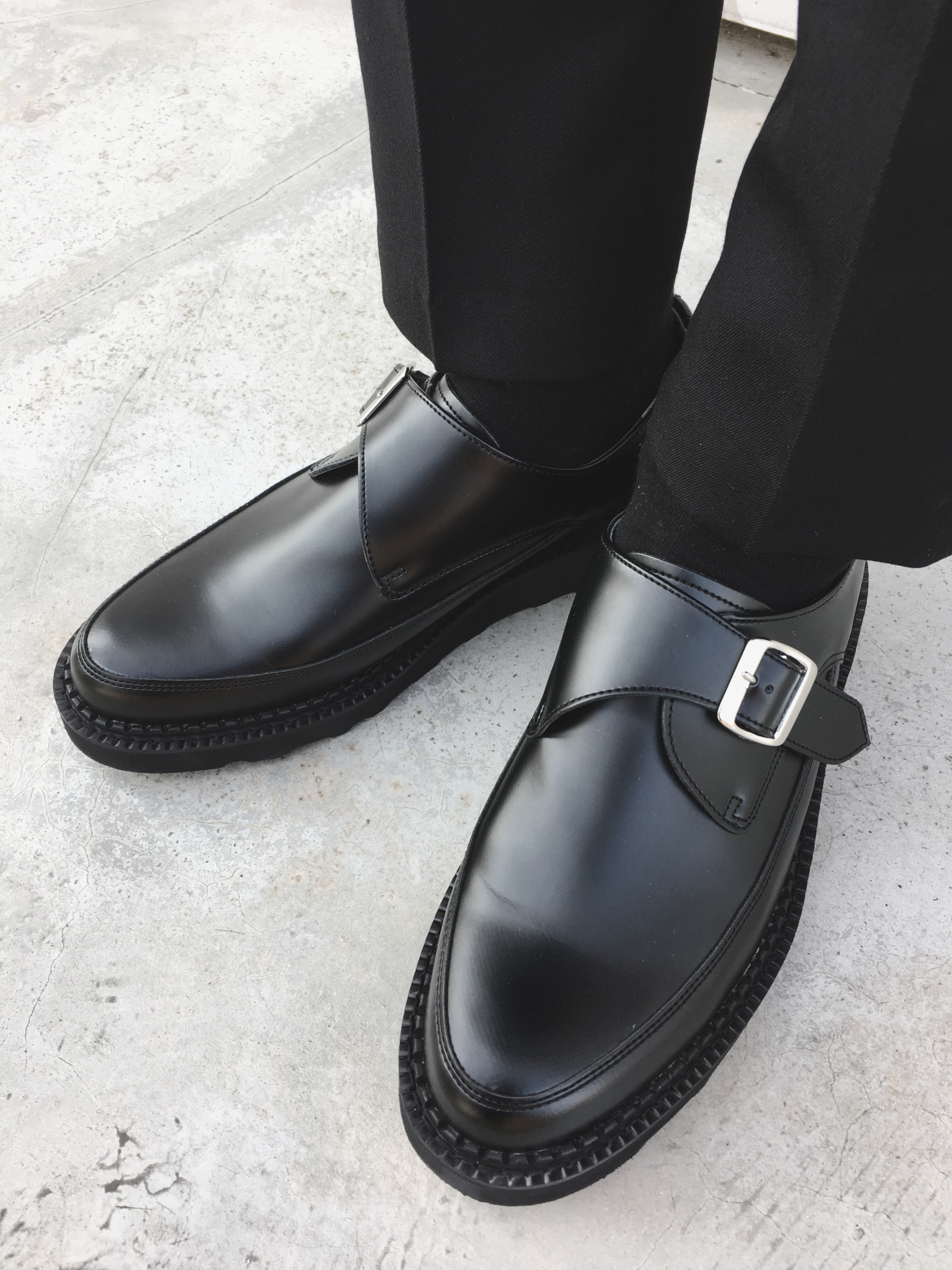 Men's Strength Monk Strap Clipper Shoes Loafers