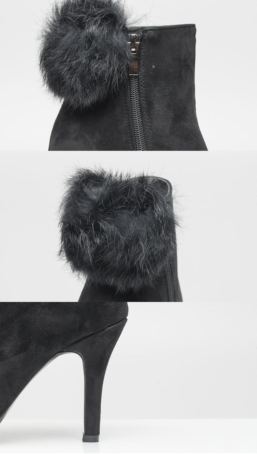 Dale Suede Woofer Ankle Booty Hill 9.5cm Bonnie &a