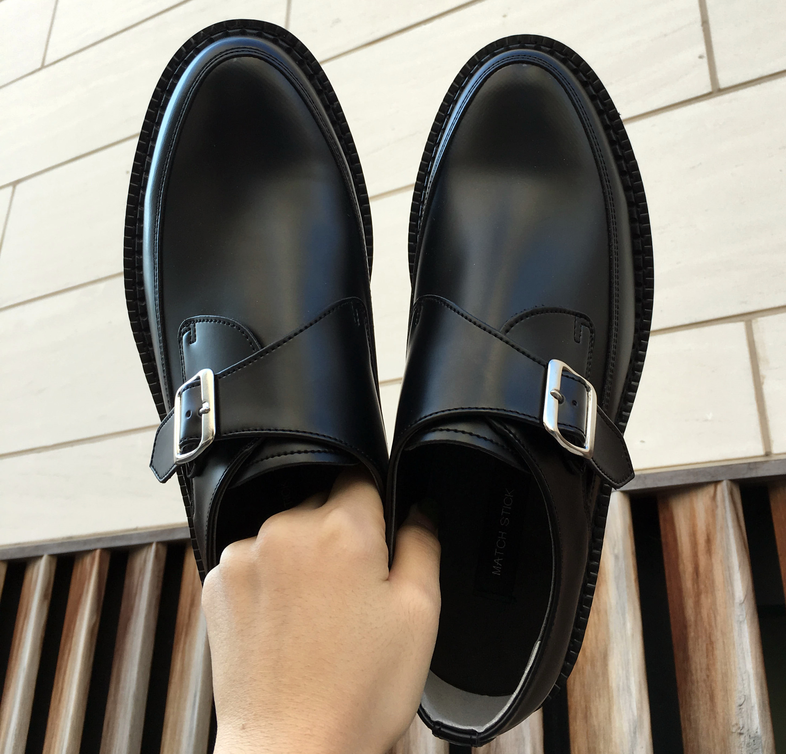 Men's Strength Monk Strap Clipper Shoes Loafers