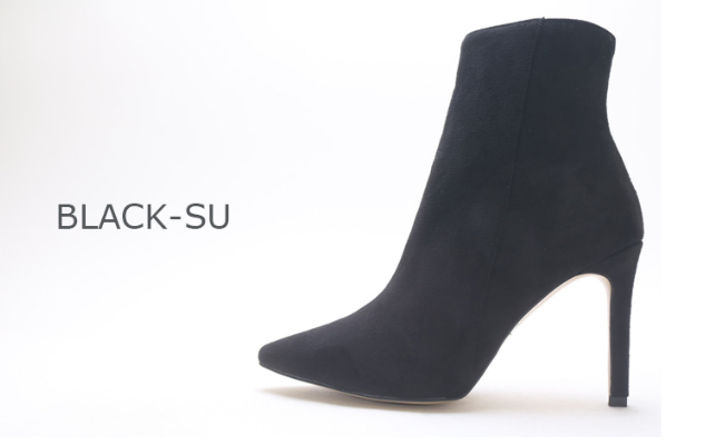 Suede Angle Boots Heel Jacket