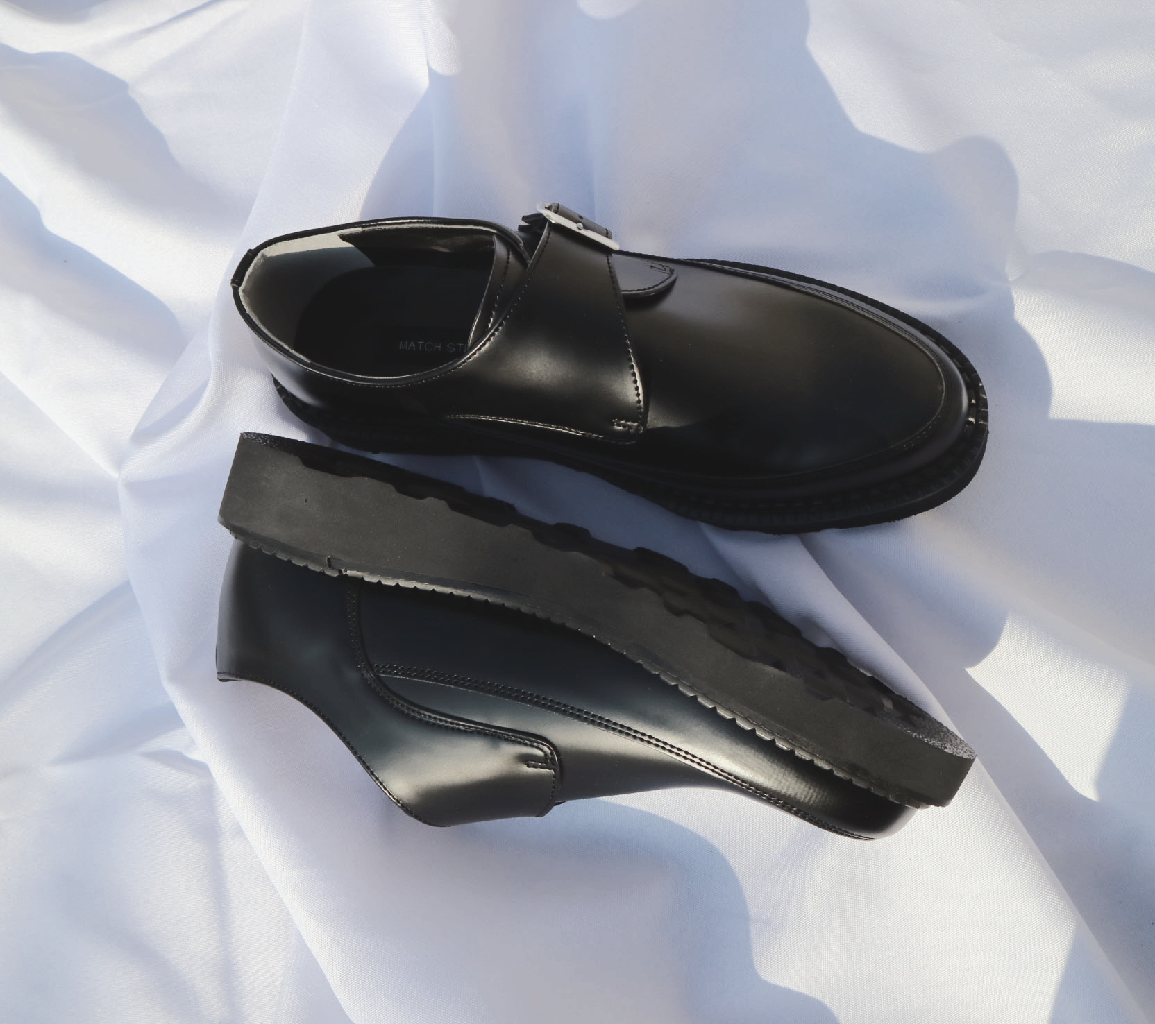 Men's Strength Monk Strap Clipper Shoes Loafers