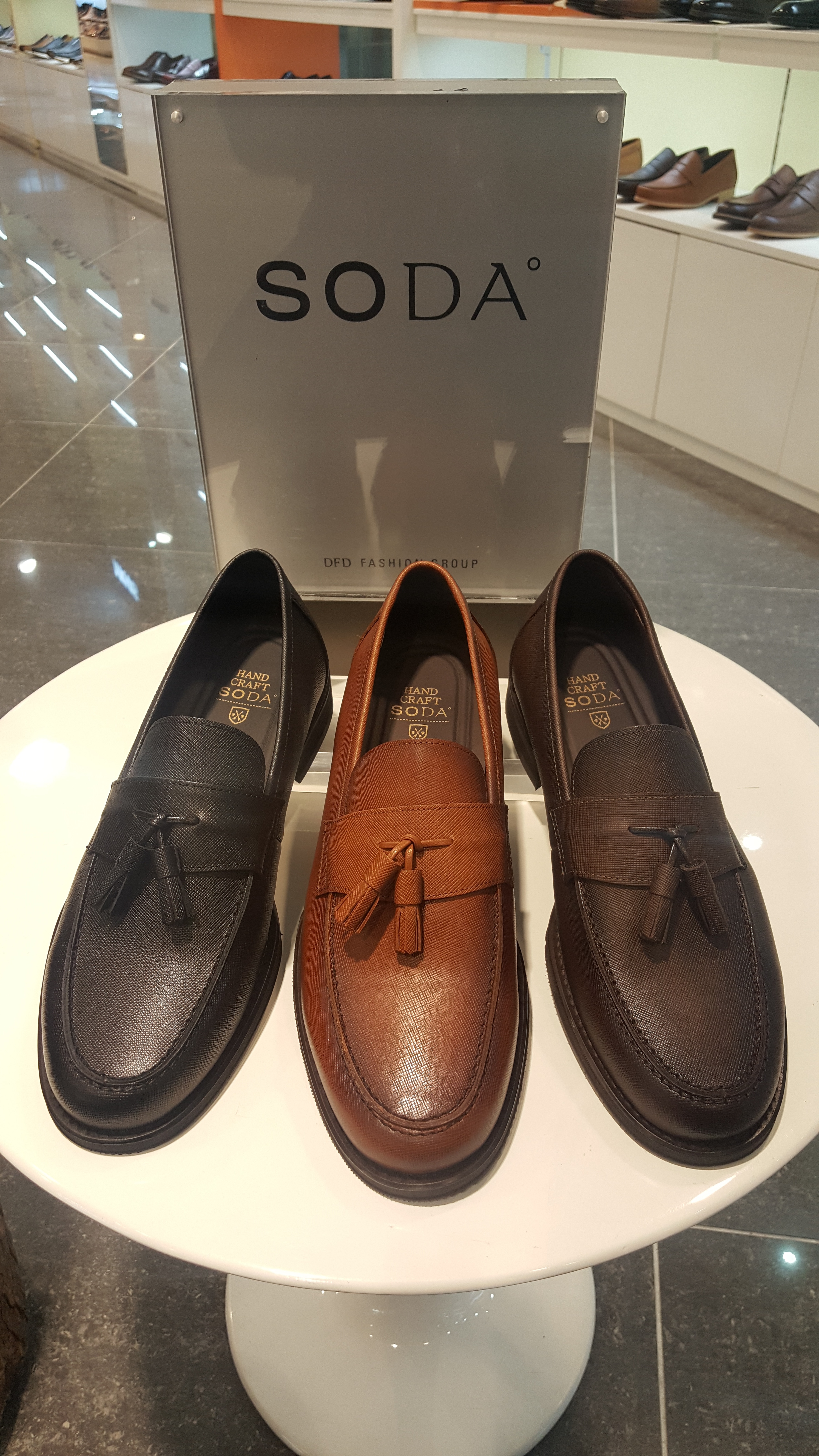 Soda Men's Looper Piano Tassel FMM770 New York 