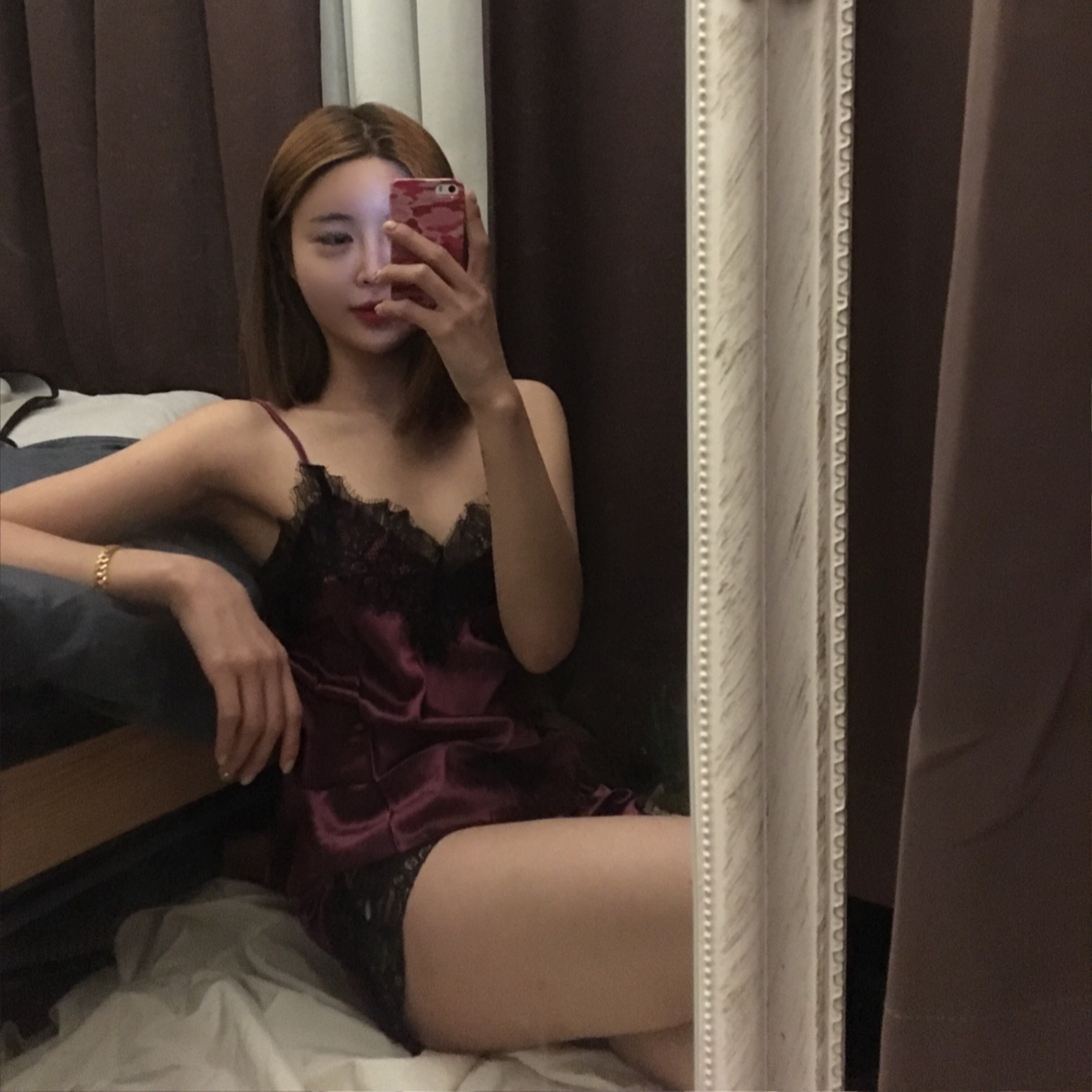 Recommended sexy short-sleeved honeymoon pajamas s