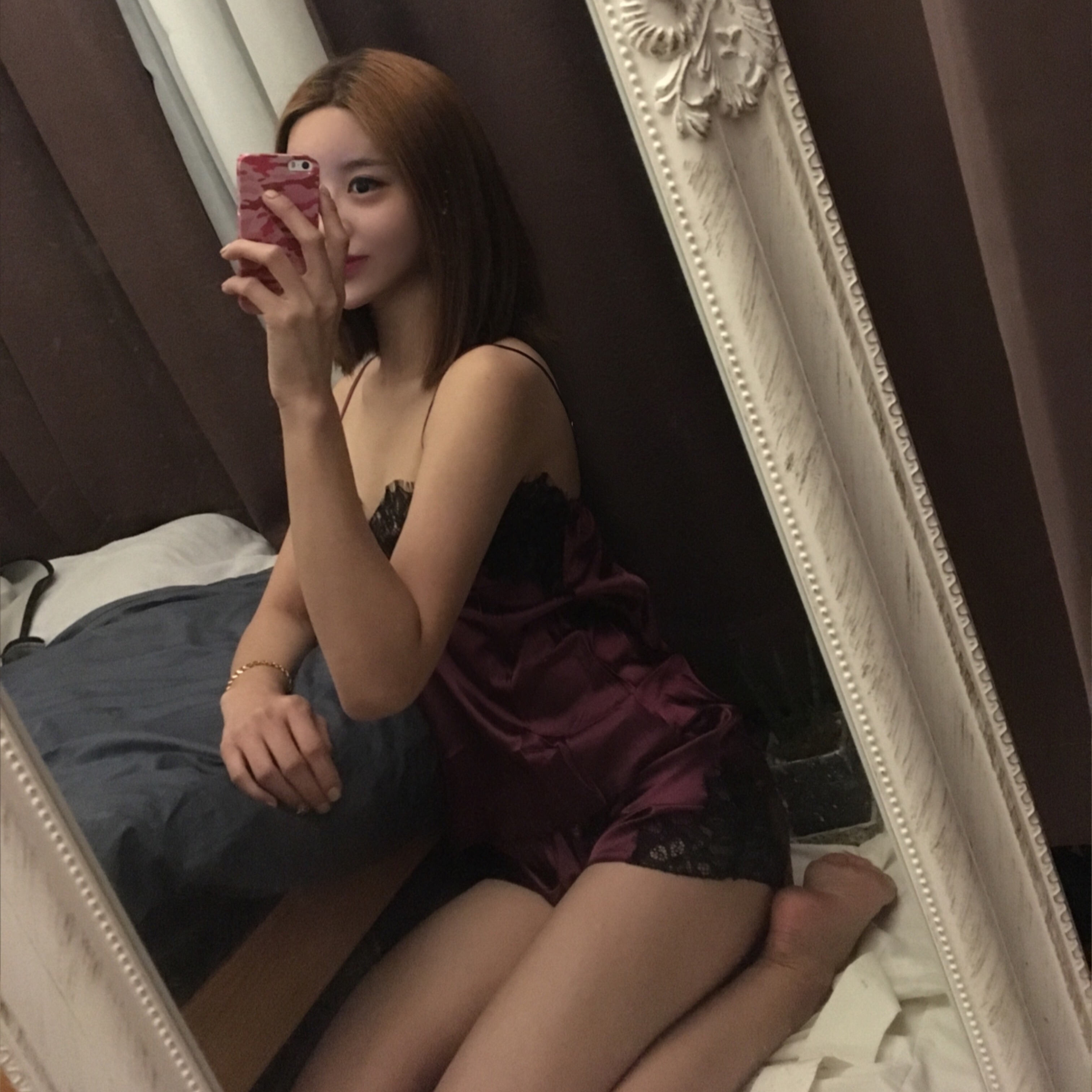 Recommended sexy short-sleeved honeymoon pajamas s