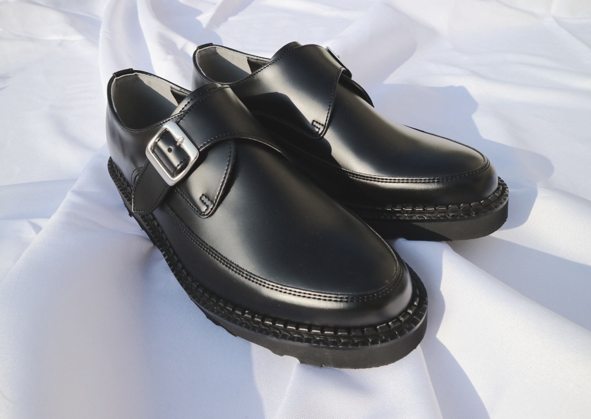 Men's Strength Monk Strap Clipper Shoes Loafers