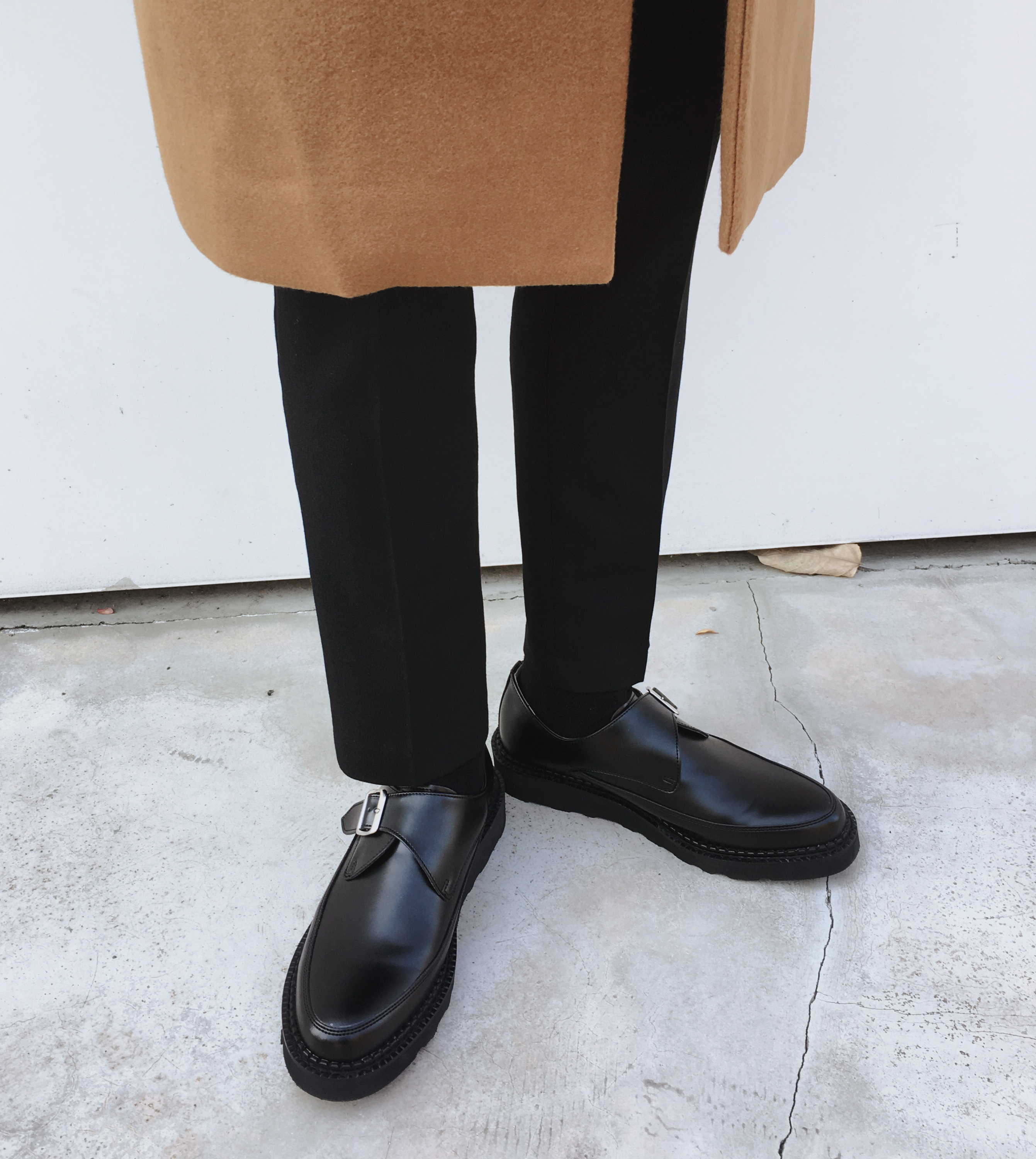 Men's Strength Monk Strap Clipper Shoes Loafers