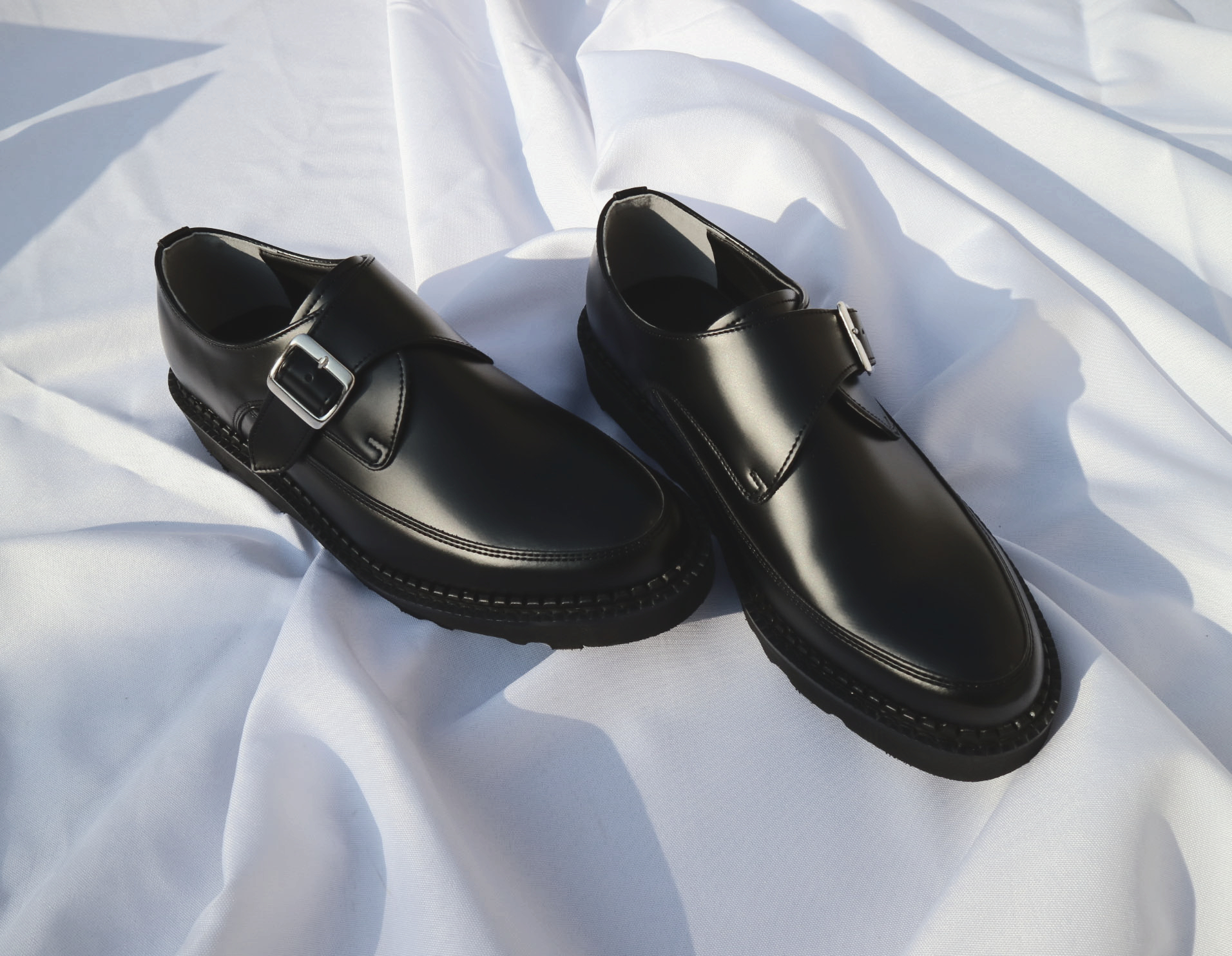 Men's Strength Monk Strap Clipper Shoes Loafers